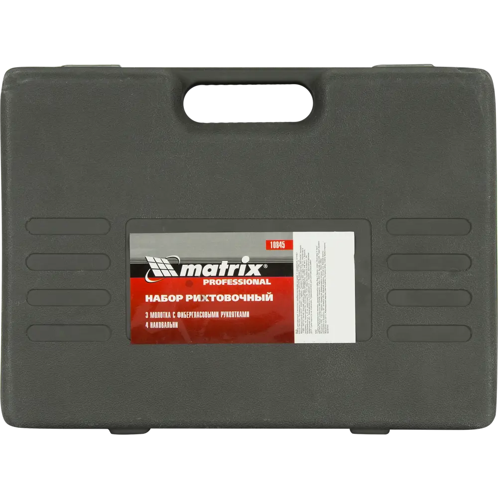 Набор рихтовочный Matrix 3 молотка/4наковальни Santreyd STLM-2174670 - Вид №13