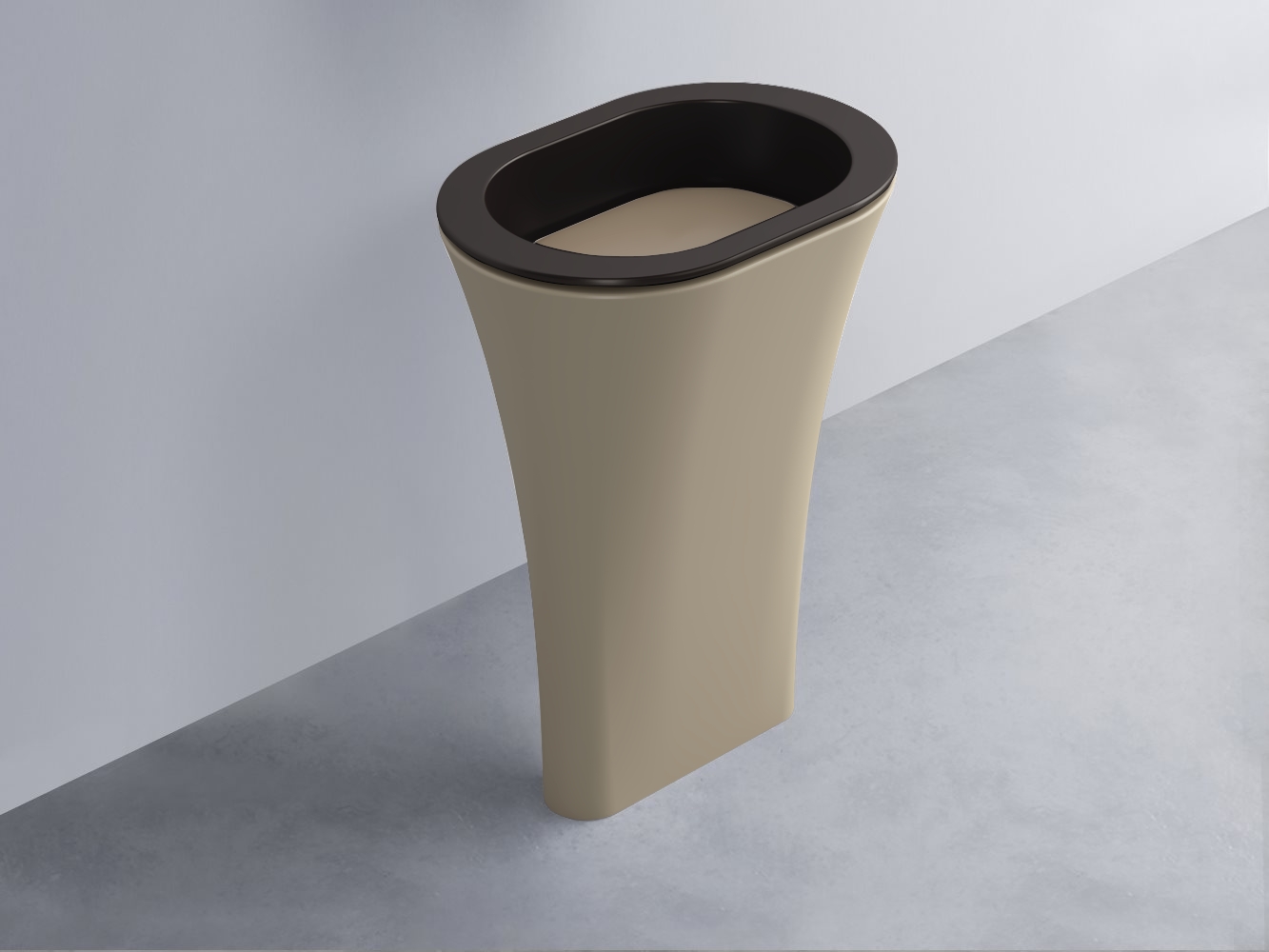 AMLA65-LV+AMPILO-AN+AMCOLO-AV Раковина Amedeo Ovale отдельностоящая cielo Enjoy + Amedeo Ceramica Cielo