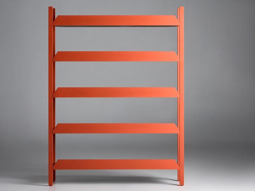 Zegen Самонесущий открытый книжный шкаф из стали и дерева Ufo Santreyd sun-id-1445886 - Вид №4