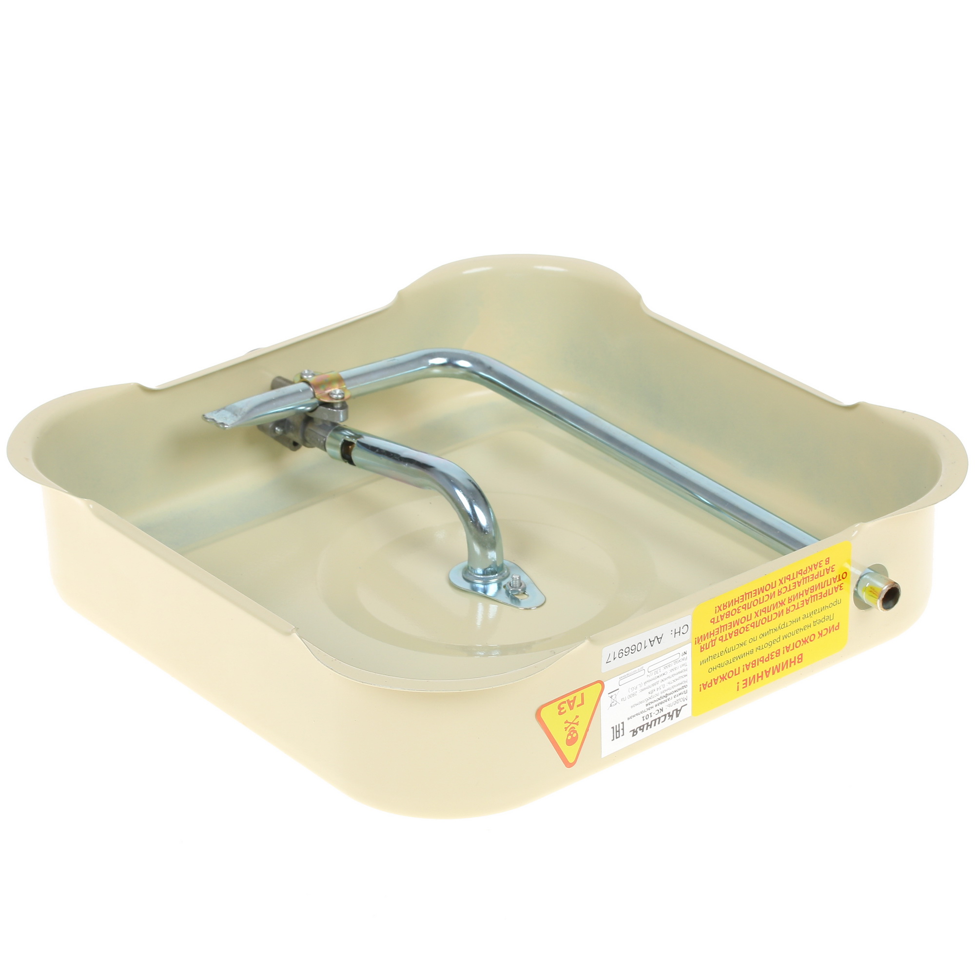 8100089 Газовая плитка АКСИНЬЯ КС-101(10) бежевый STDN-0072631 - Вид №6