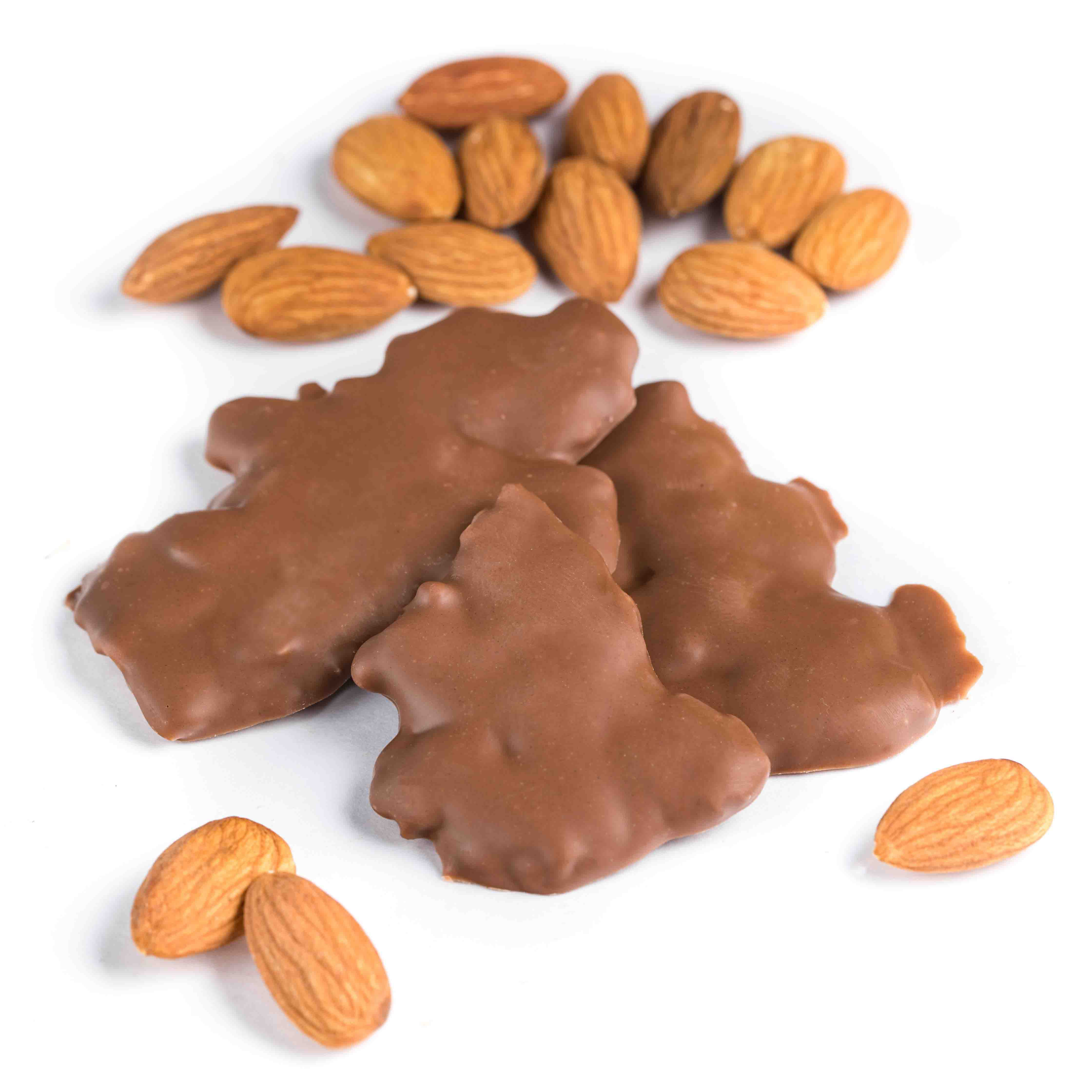 Миндальный бритл в молочном шоколаде CACAOJET Santreyd 10444 - Вид №1