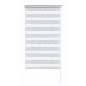 MIAMOZA Рулонная штора день-ночь Москва серая 70x160 см 89411415