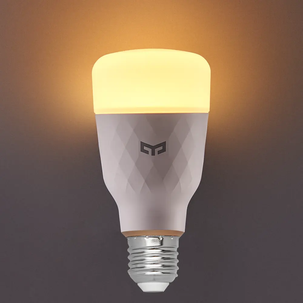Лампа умная светодиодная Yeelight YLDP15YL E27 220 В 8.5 Вт груша матовая 800 лм, теплый белый свет, для диммера 88266171 STLM-2168390  - Вид №3