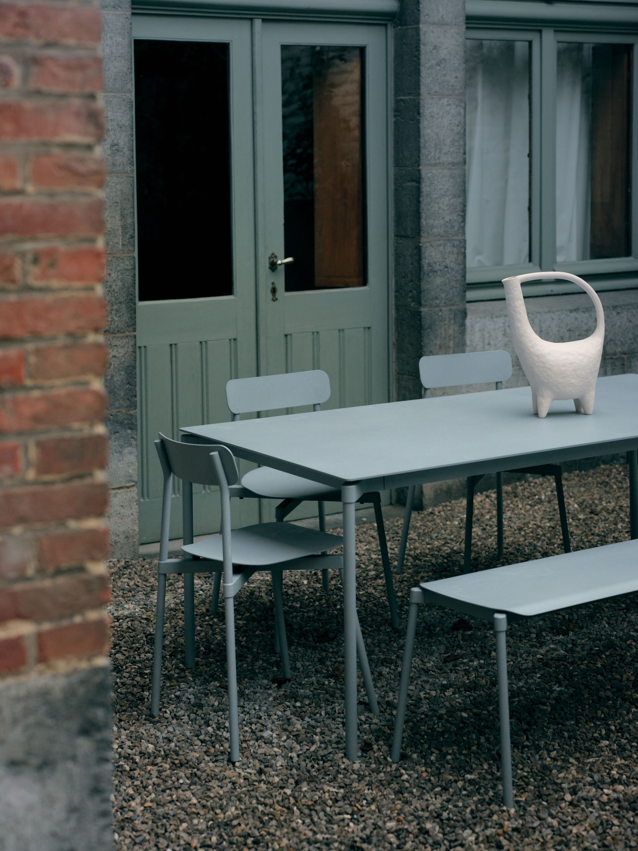 Алюминиевая скамья с порошковым покрытием Petite Friture от Меня ARCH-00032701 - Вид №3