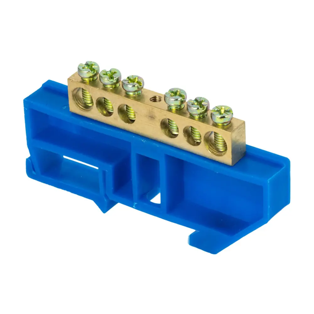 Шина нулевая EKF Proxima 6 отверстий 8x12 мм STLM-2201422