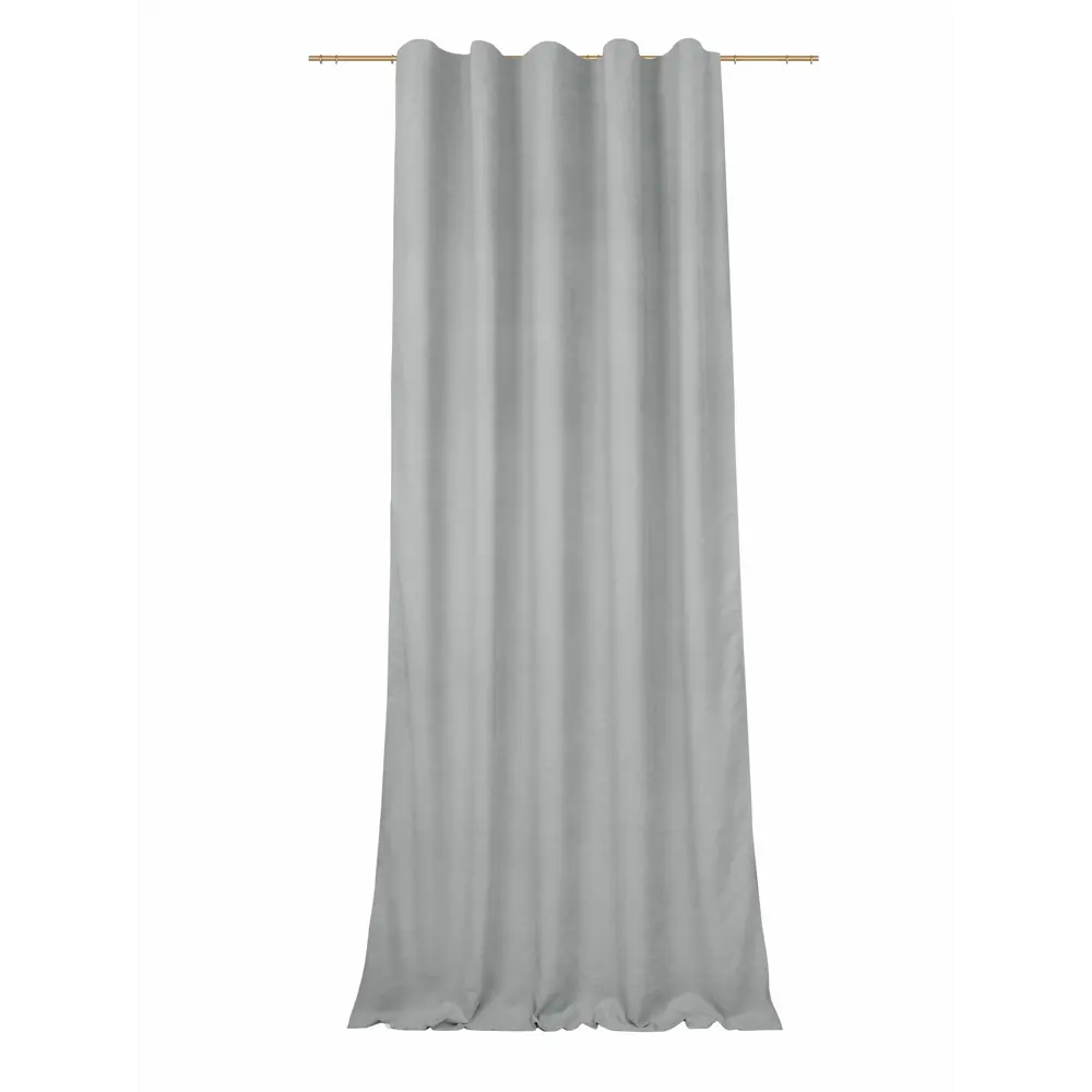 Штора на ленте California 200x280 см цвет серый MIAMOZA STLM-2090096 - Вид №1