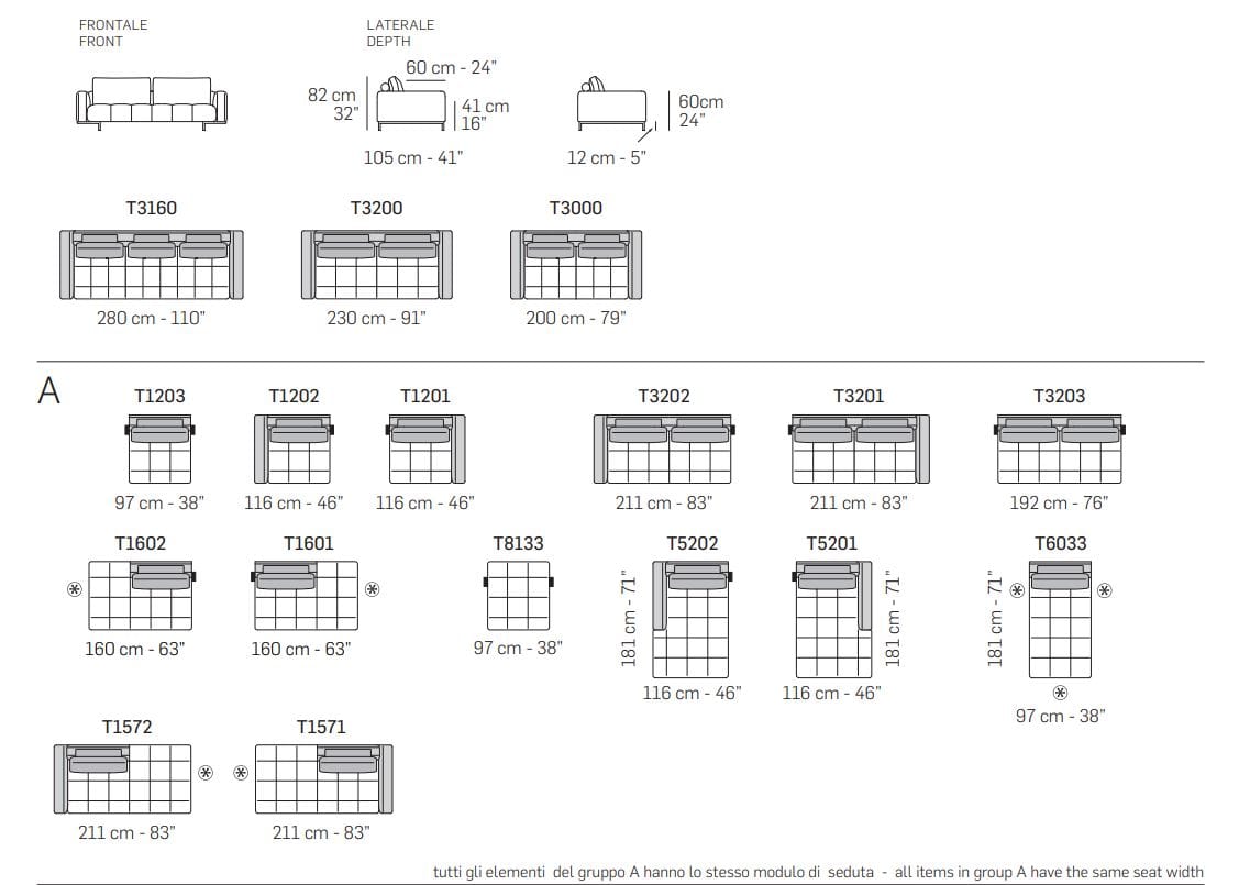 Кожаный диван capitonné NICOLINE CORTINA TUFTED ARCH-00042905 - Вид №4