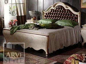 Arvestyle Двуспальная кровать с мягким изголовьем Persia