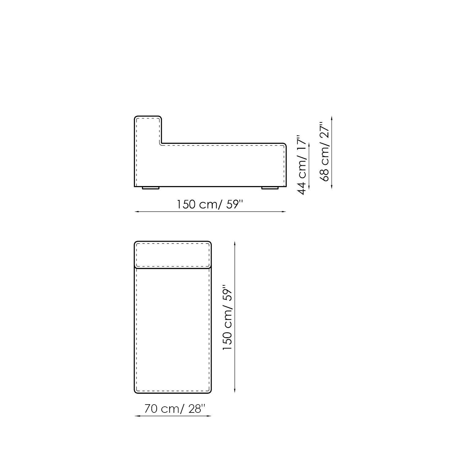 Модульный тканевый диван BONALDO арахис ARCH-00098902 - Вид №43