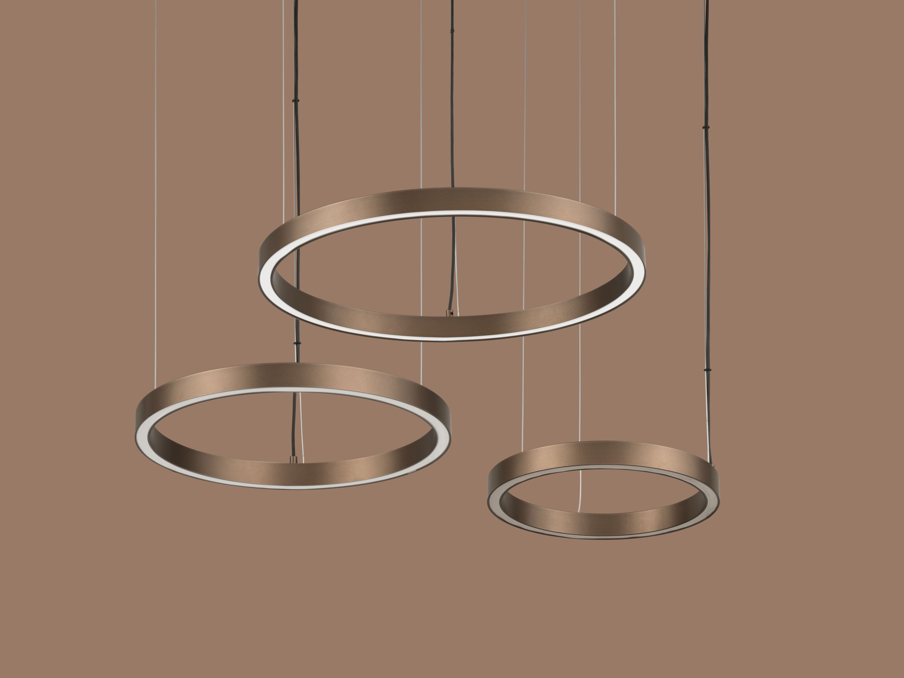 Алюминиевый подвесной светильник Euroluce Lampadari Henos ARCH-00024662