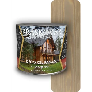 Масло для фасада Kraskovar Deco Oil Fasade крем-брюле 2.2л