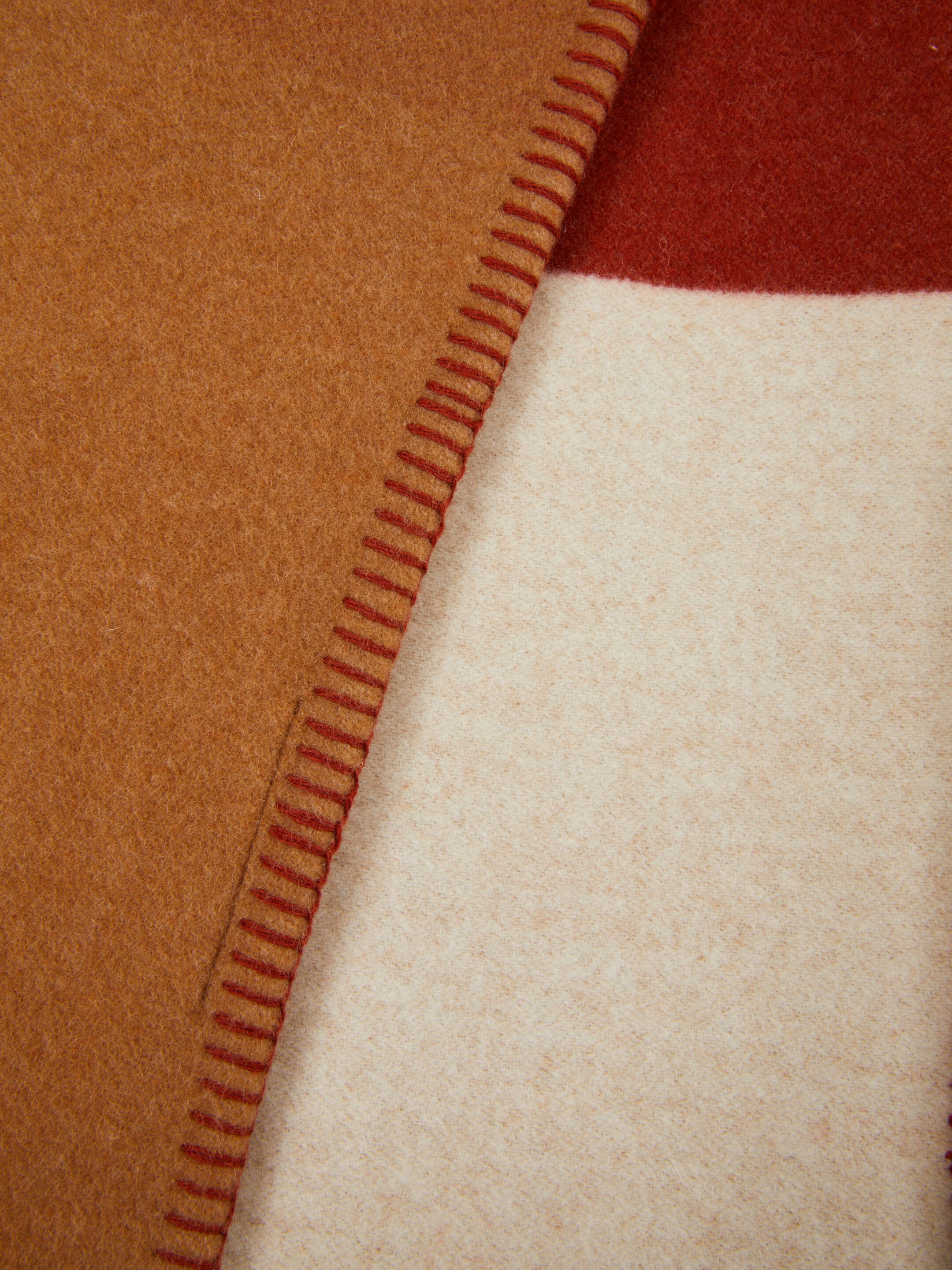 Шерстяной плед с графическим рисунком Lanerossi MALMO ARCH-00060212 - Вид №15