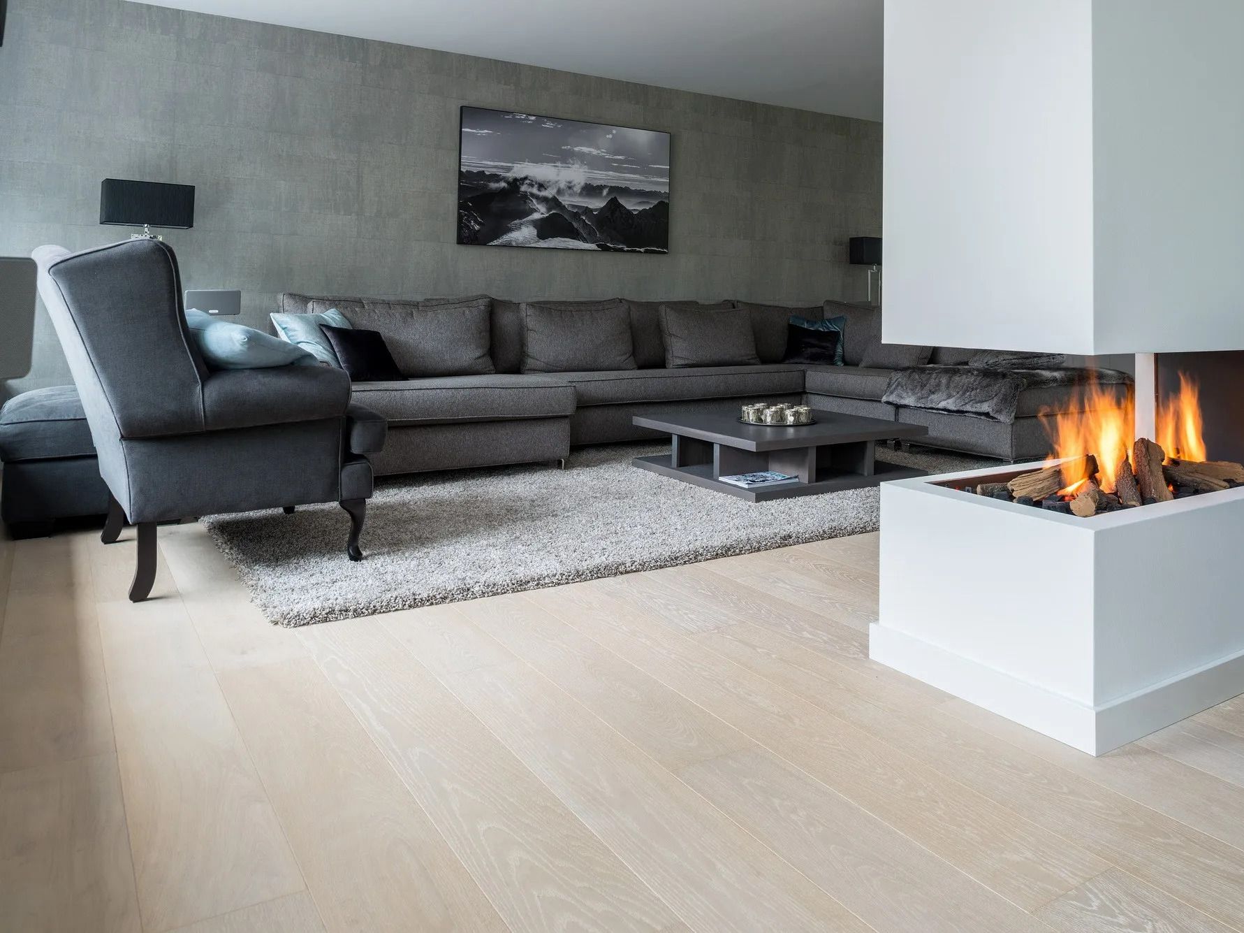 Дубовый паркет Dennebos Flooring Белая мойка ARCH-00107603