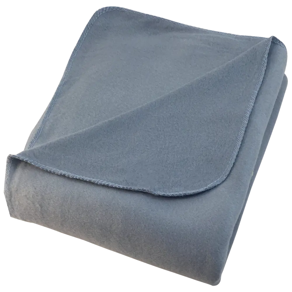 Плед «Рабат» 120x150 см флис цвет синий BELEZZA STLM-2152750 - Вид №2