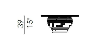 Деревянный круглый журнальный столик с металлическим основанием EFORMA Rotolo ARCH-00139702 - Вид №1