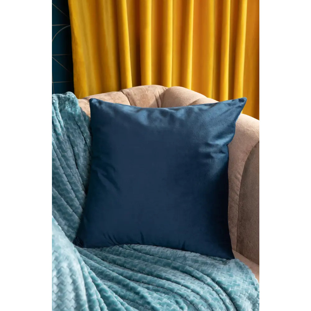 Подушка Inspire Manchester 40x40 см цвет синий Nemo STLM-2046786 - Вид №3