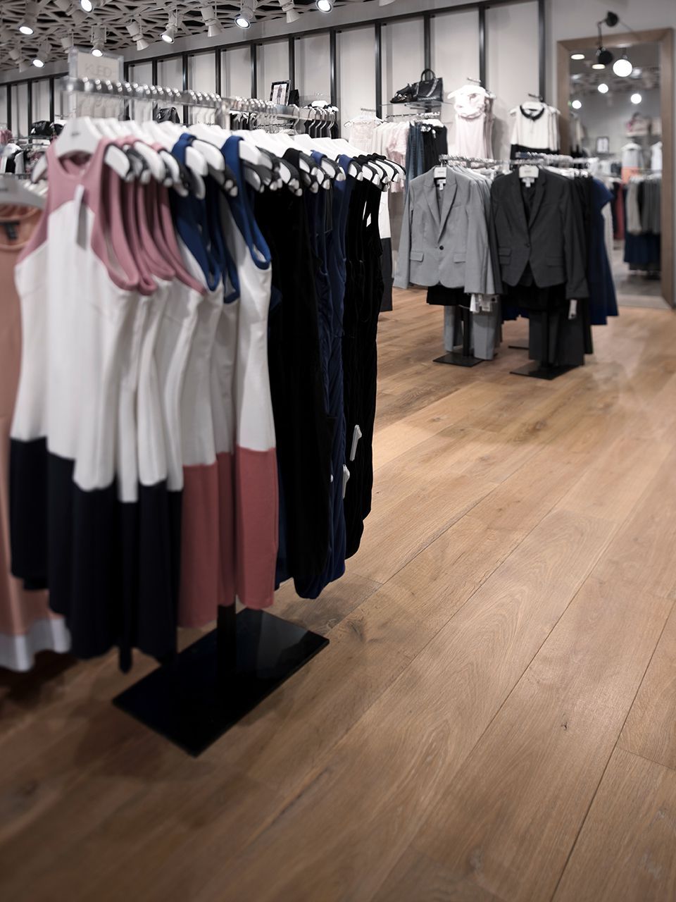 Дубовый паркет Dennebos Flooring серый ARCH-00111400 - Вид №4