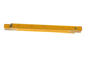 15782711 Складной деревянный метр 1 м, желтый 26C011 Top Tools