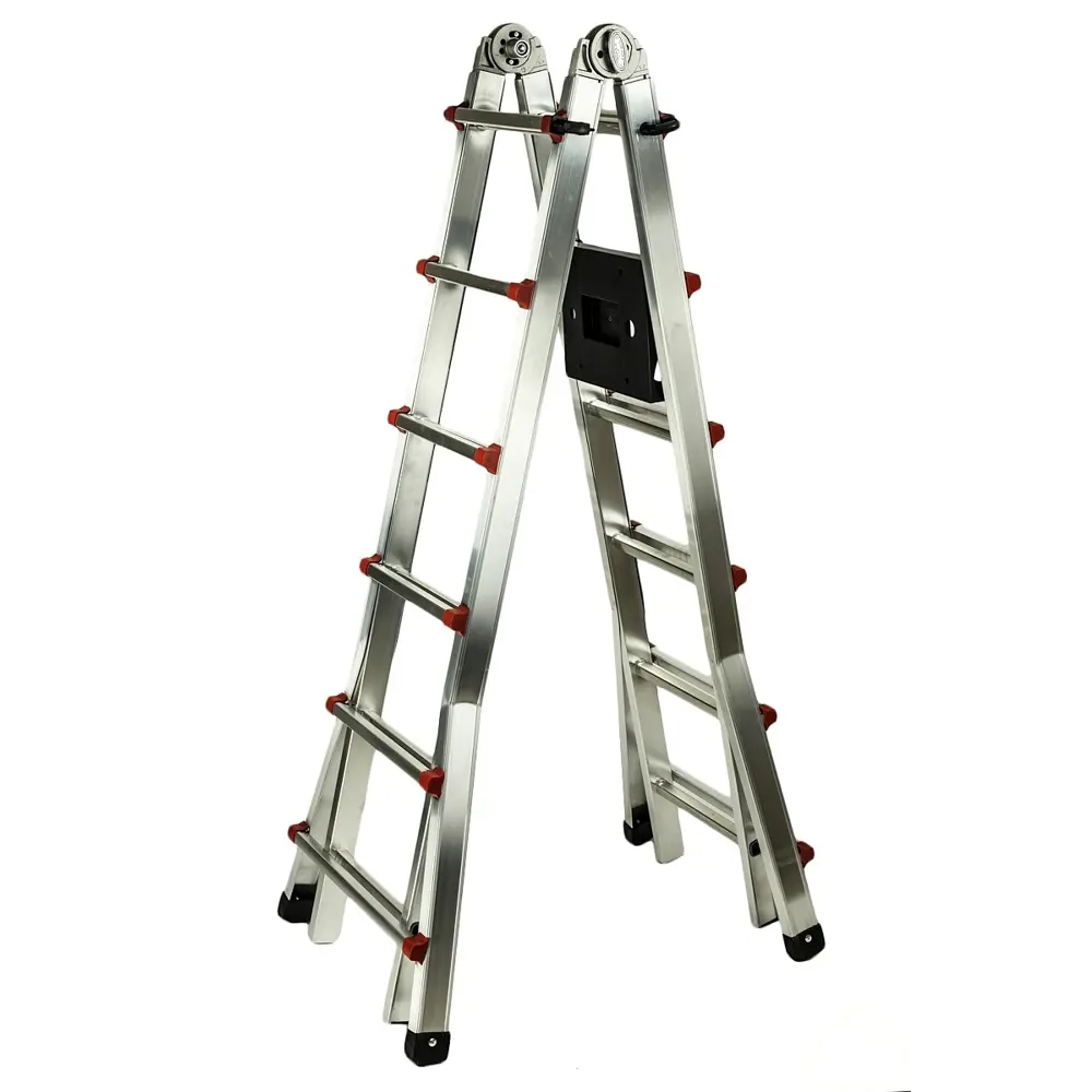 Лестница алюминиевая раскладная двухсекционная Svelt 1,81/6,35 м STLM-2035936