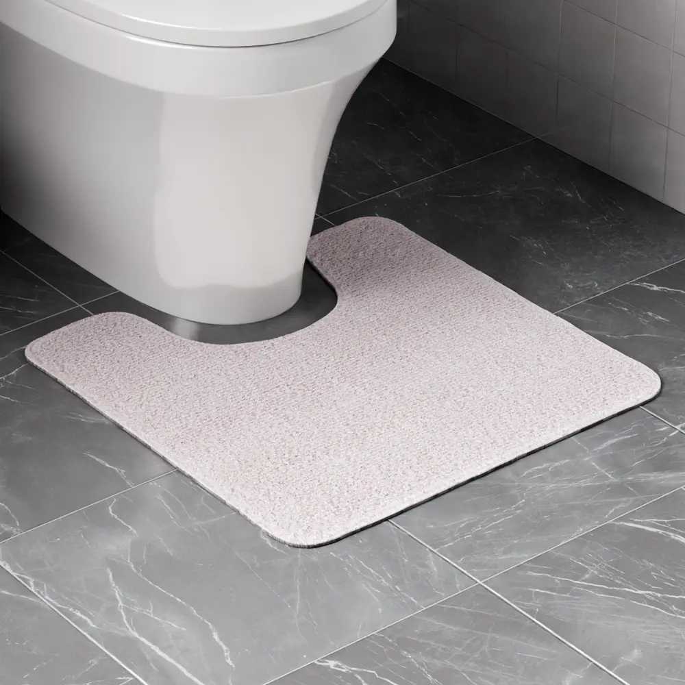 Коврик для туалета SWENSA Merci - мягкий и практичный 50×50 см 89414012 STLM-1565339