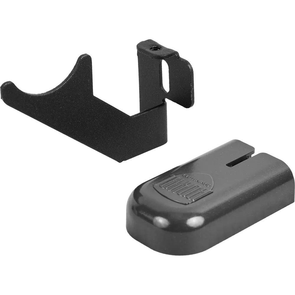 Комплект настенных регулируемых кронштейнов Royal Thermo D 100 цвет черный STLM-2025834 - Вид №1