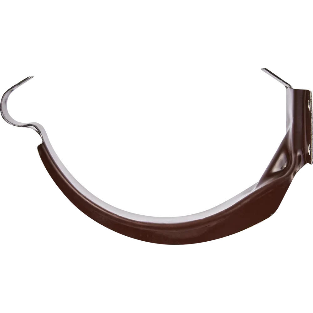 Держатель желоба карнизный сталь Интерпрофиль 80 мм 150 мм цвет коричневый STLM-2042051 - Вид №1