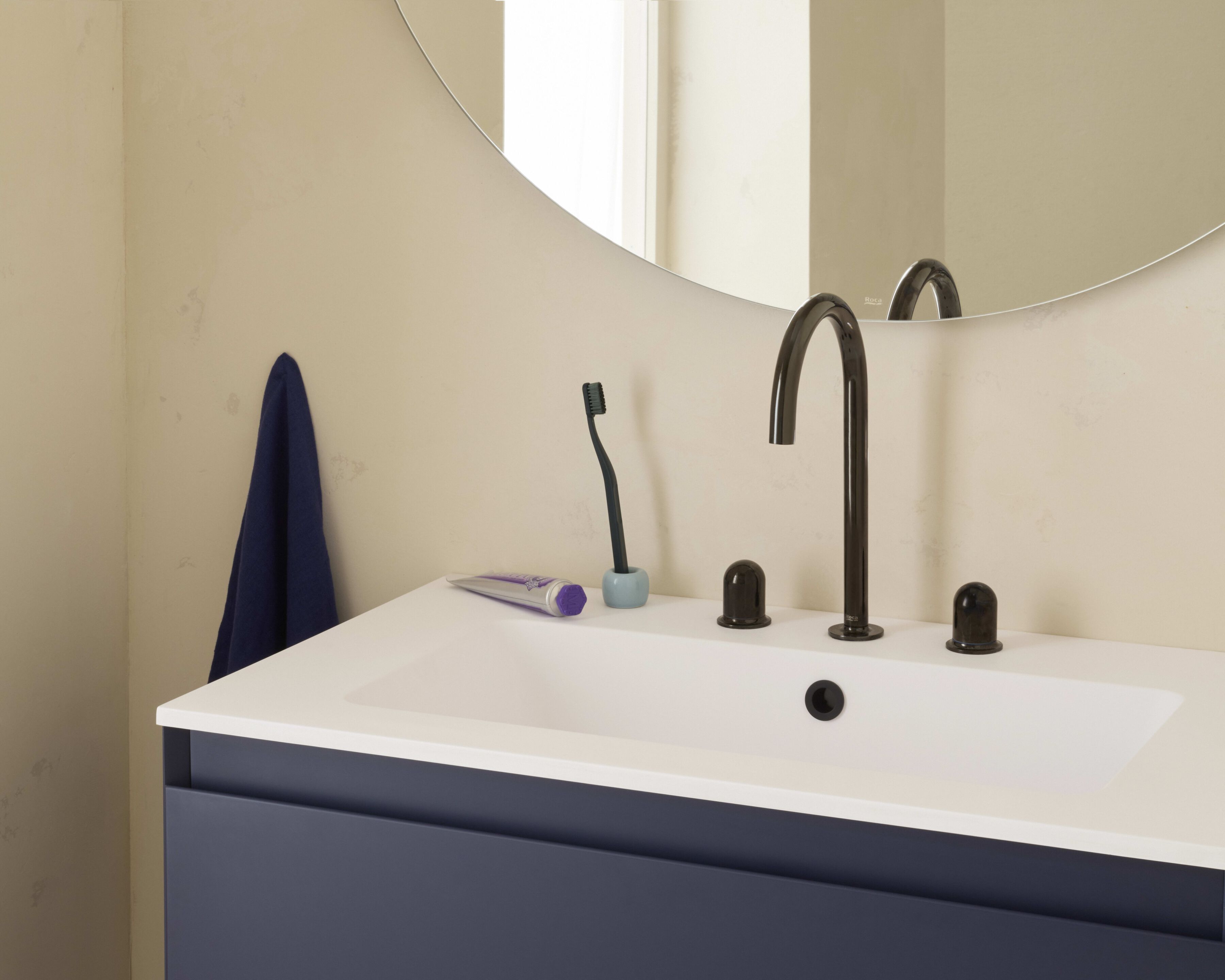 Смеситель для раковины с 3 отверстиями Roca Nu ARCH-00110240 - Вид №8