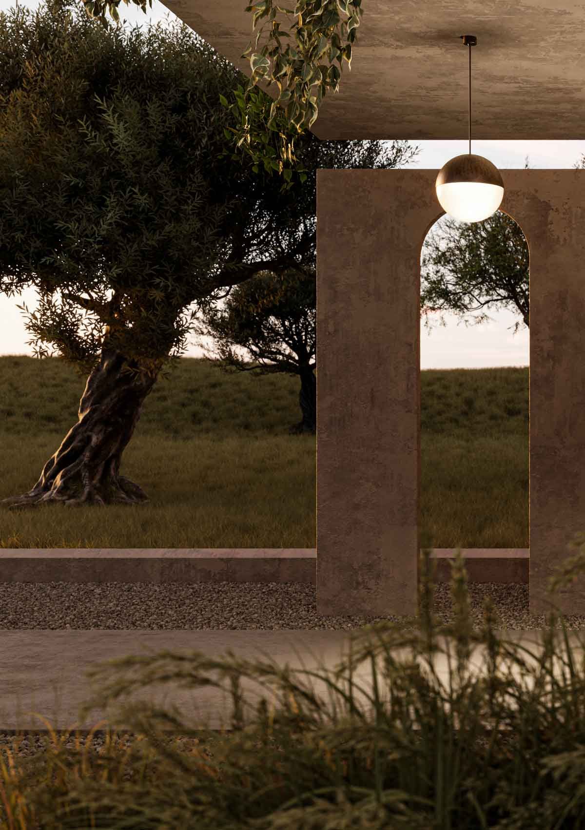 Латунь LED открытый подвесной светильник Il Fanale сфера ARCH-00108341 - Вид №2