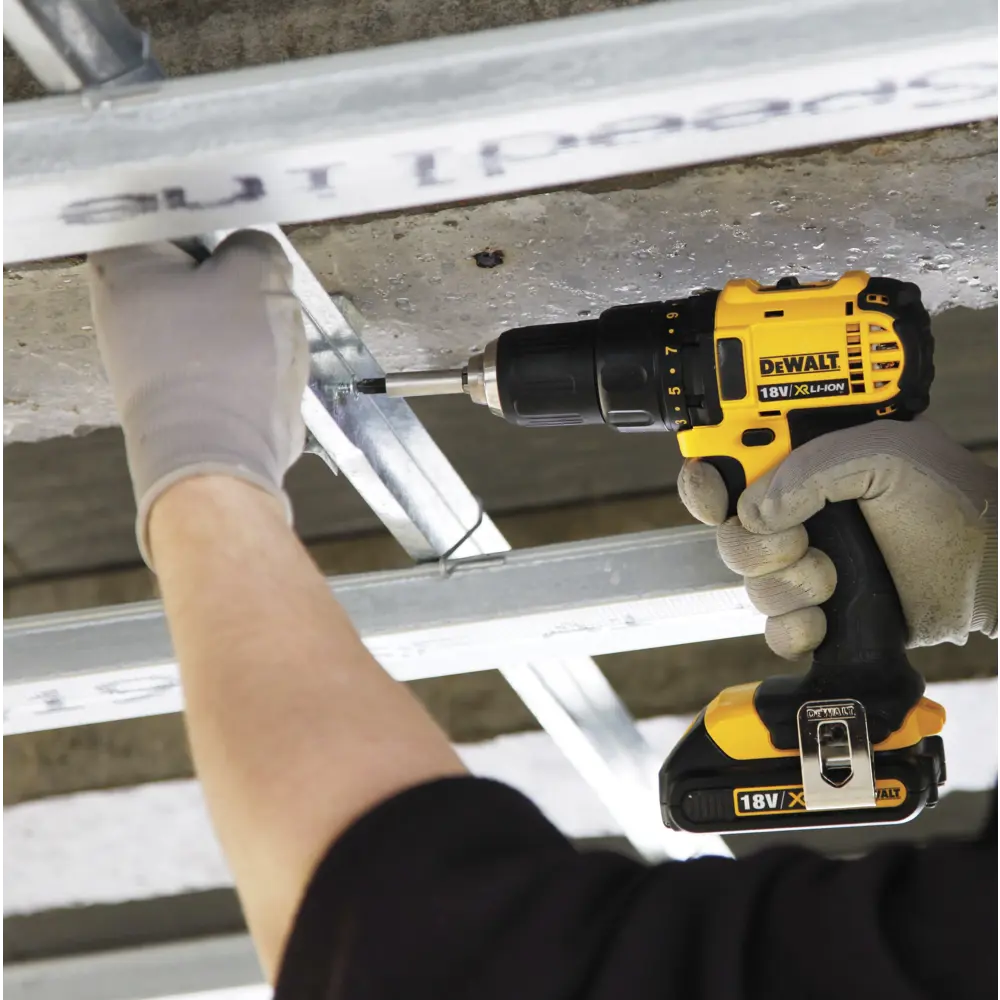 Дрель-шуруповерт аккумуляторная DeWalt DCD780C2, 18 В Li-ion 2х1.5 Ач STLM-2024376 - Вид №5