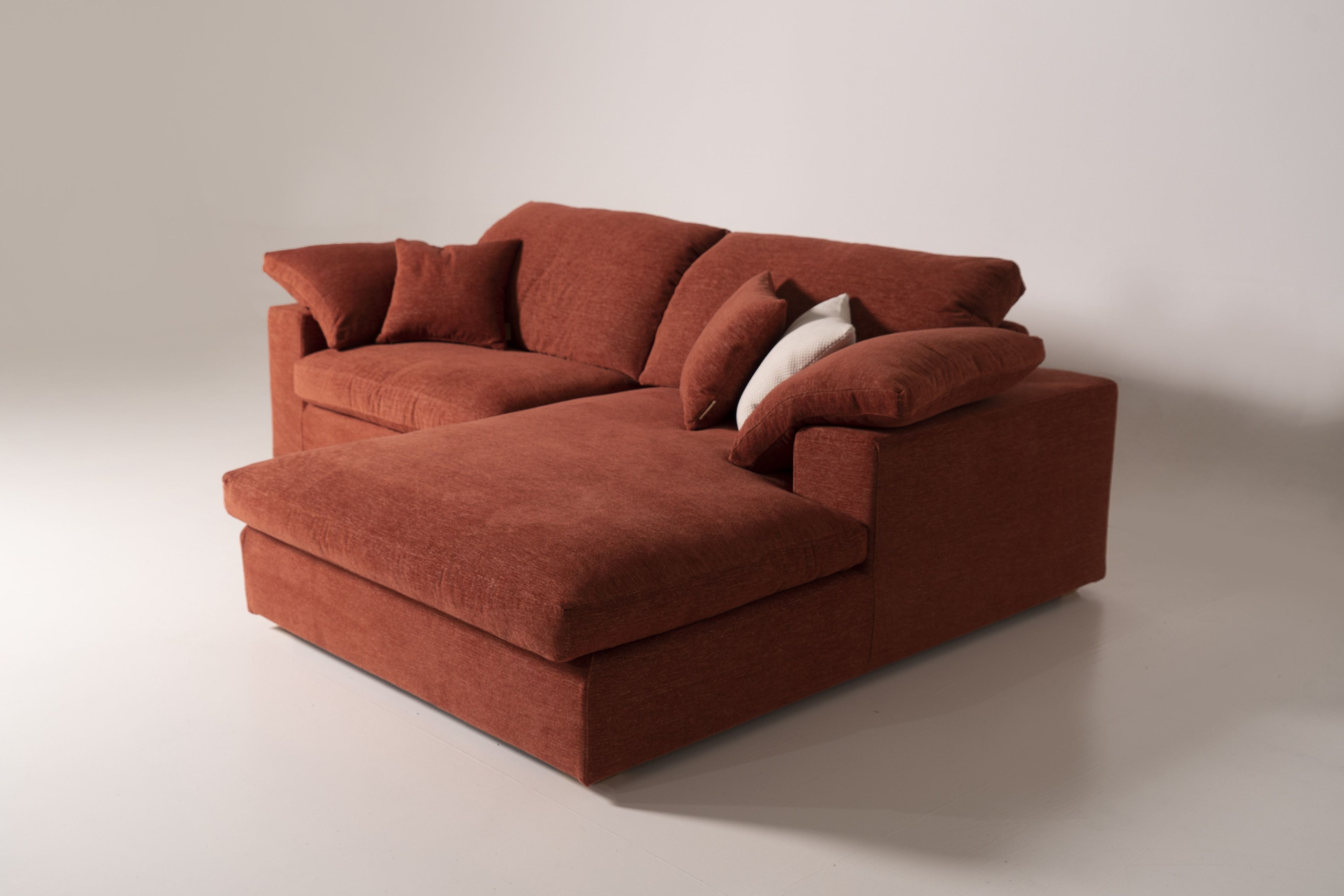 Тканевый диван с полуостровом Mantellassi 1926 ITALO ARCH-00068001 - Вид №3