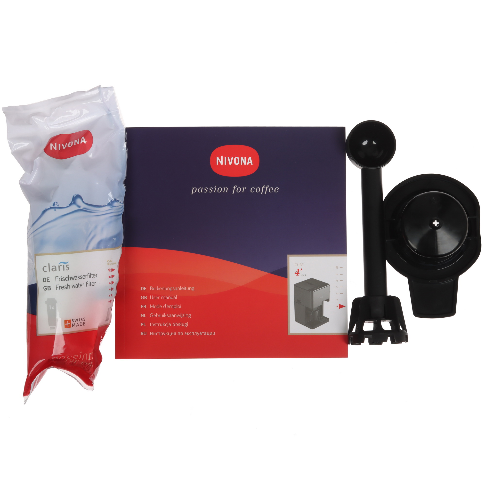 9153920 Кофемашина автоматическая Nivona CafeRomatica CUBE 4106 черный STDN-0037711 - Вид №11