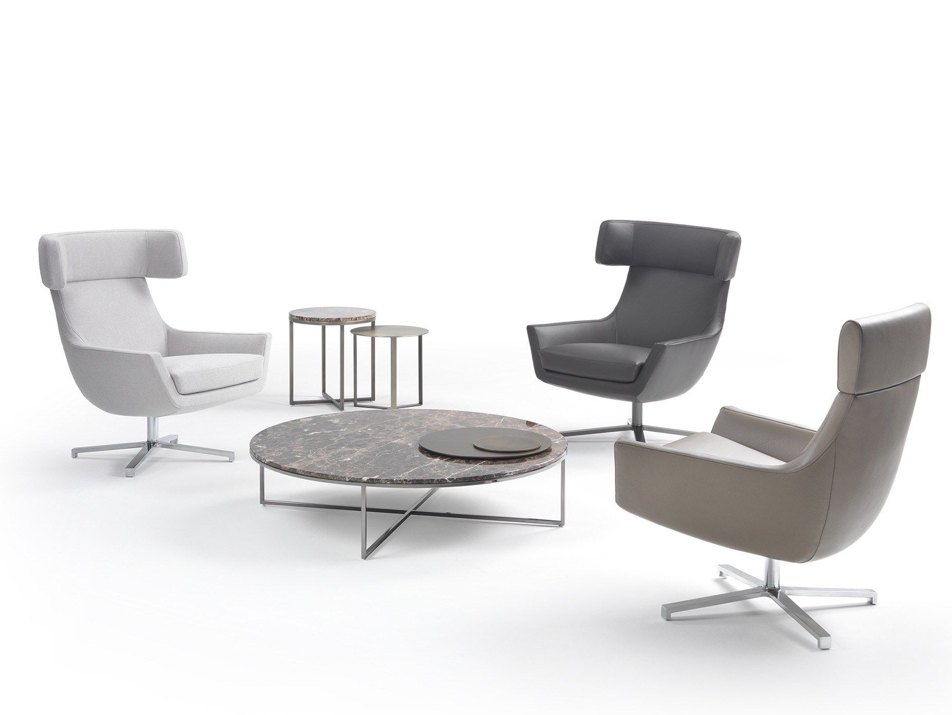 Спицевое кресло с подголовником Marelli JOY WINGBACK ARCH-00059216 - Вид №3