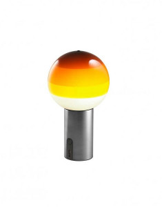 085742 Настольный светильник Portable оранжево-графитовый Marset Dipping Light