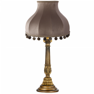 32022,34074 Настольная лампа Колонна Испанская Бронза Классика Капучино BOGACHO