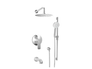 Набор термостатических встраиваемых ванн с ручным душем