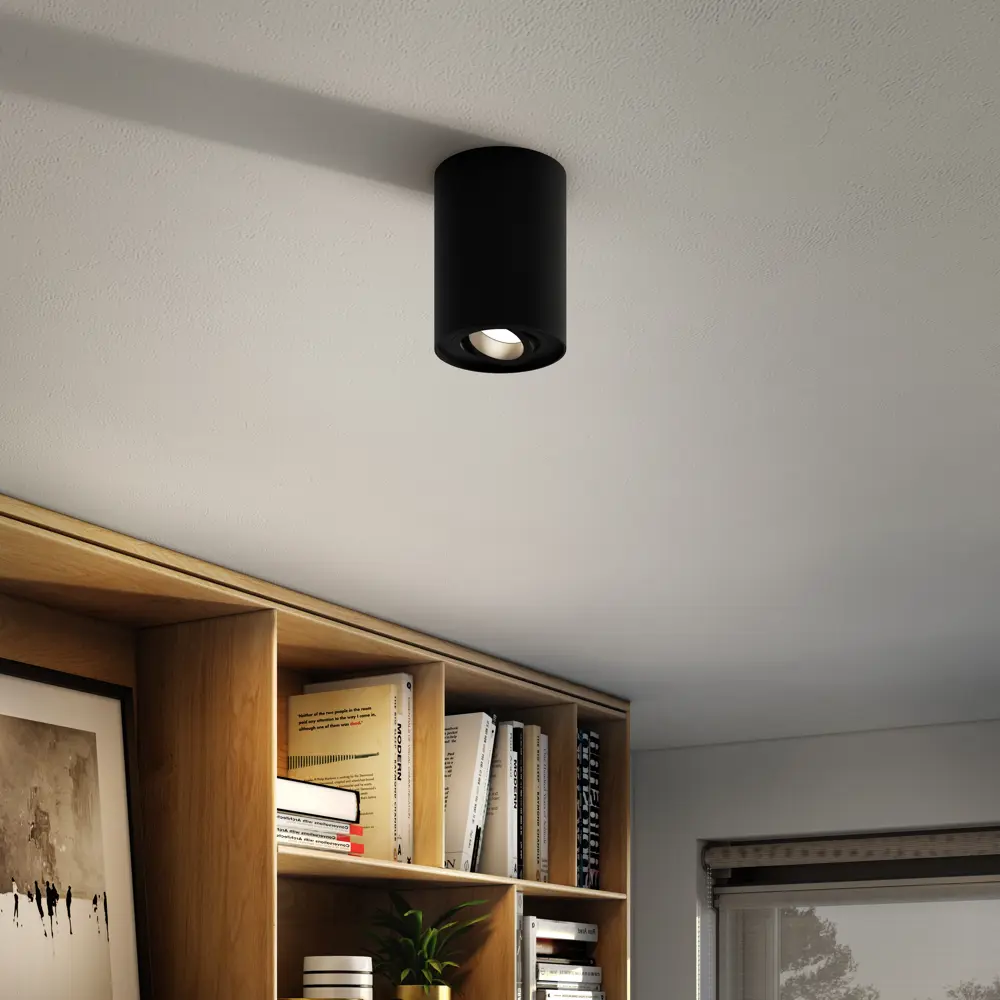 Спот Inspire Bord 1 лампа 10 м² цвет чёрный STLM-2188959 - Вид №4