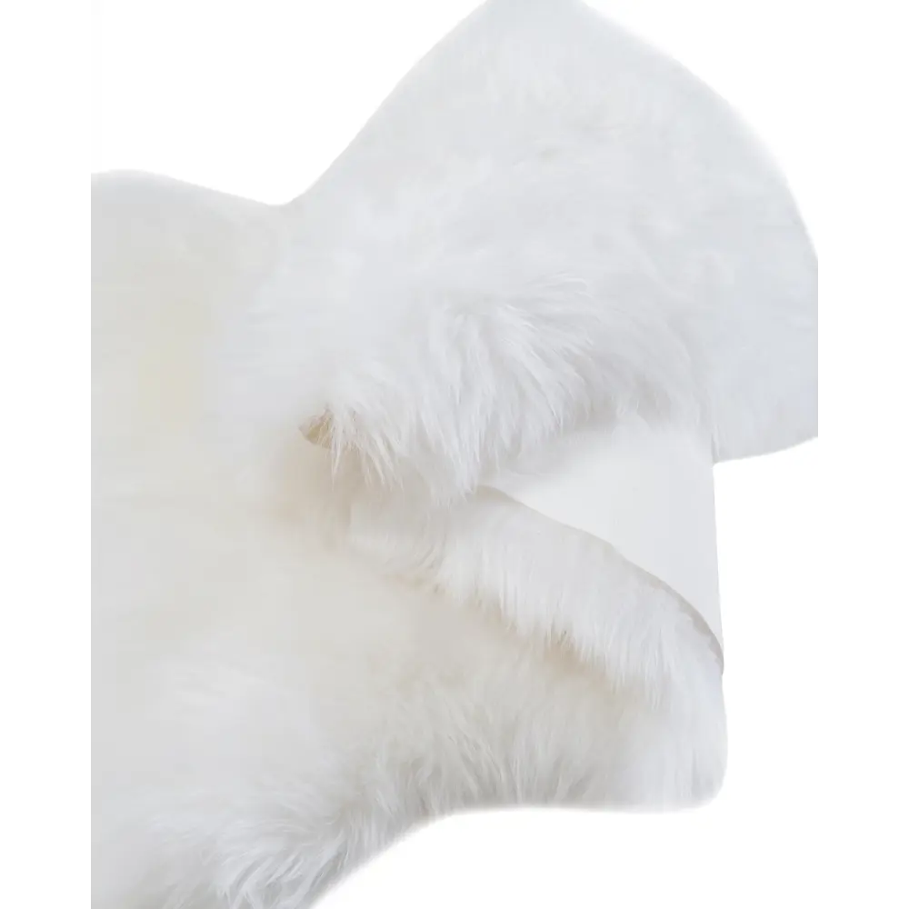 Шкура Овечья одинарная 50x80 см шерсть цвет белый Santreyd STLM-2197111 - Вид №3