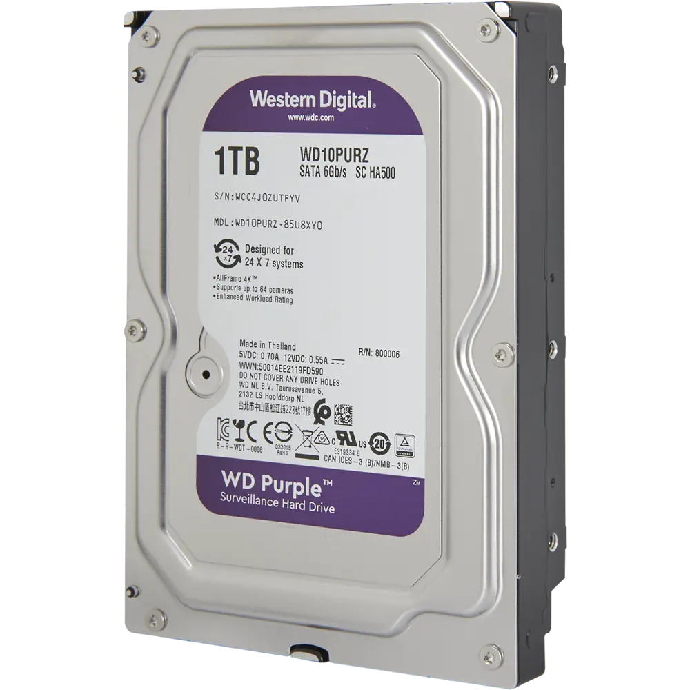 Жесткий диск Western Digital 1 Tb, 17x11x2 см, алюминий/сталь STLM-2126679
