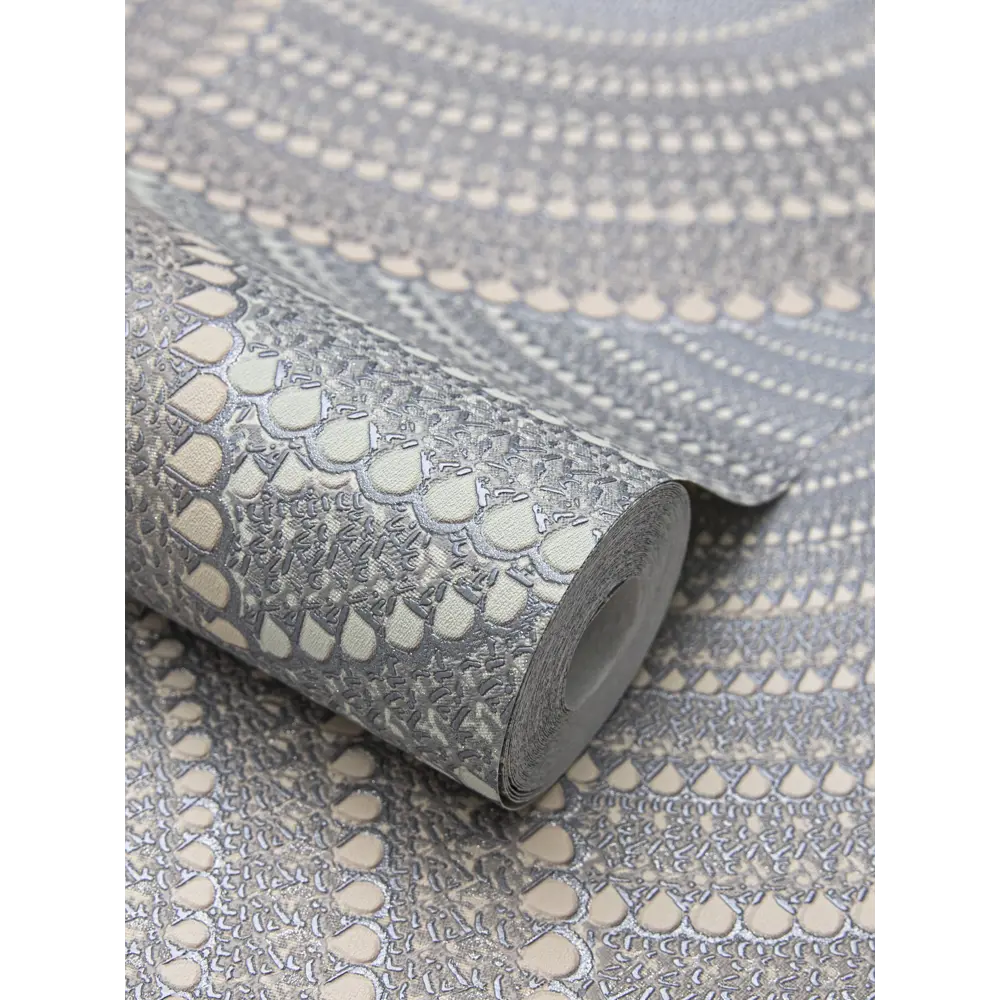 Обои флизелиновые Wallsecret Sansara сиреневые 1.06 м 8683-28 STLM-2174013 - Вид №2