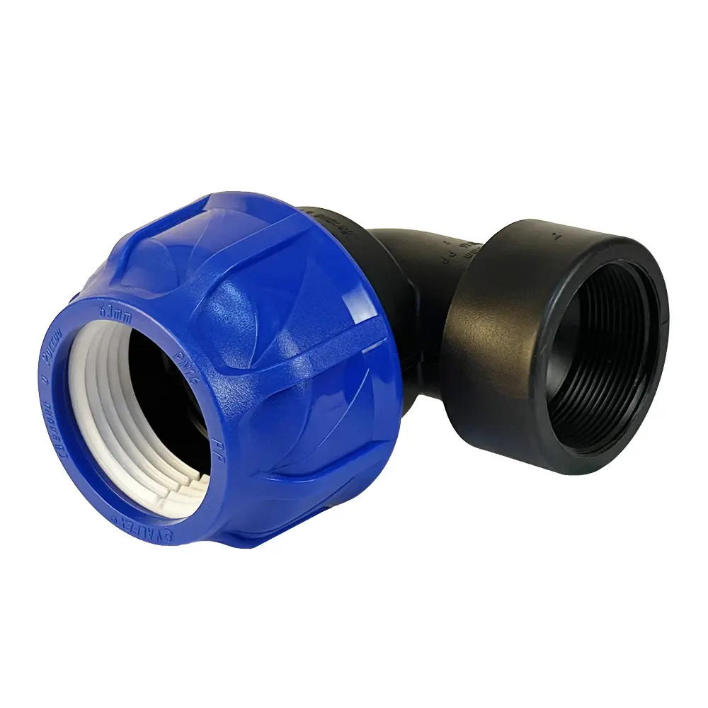 Отвод комбинированный 90° ПНД Valfex 1 1/2"x63 мм ВР 1210012363200 87469045 STLM-2126739 