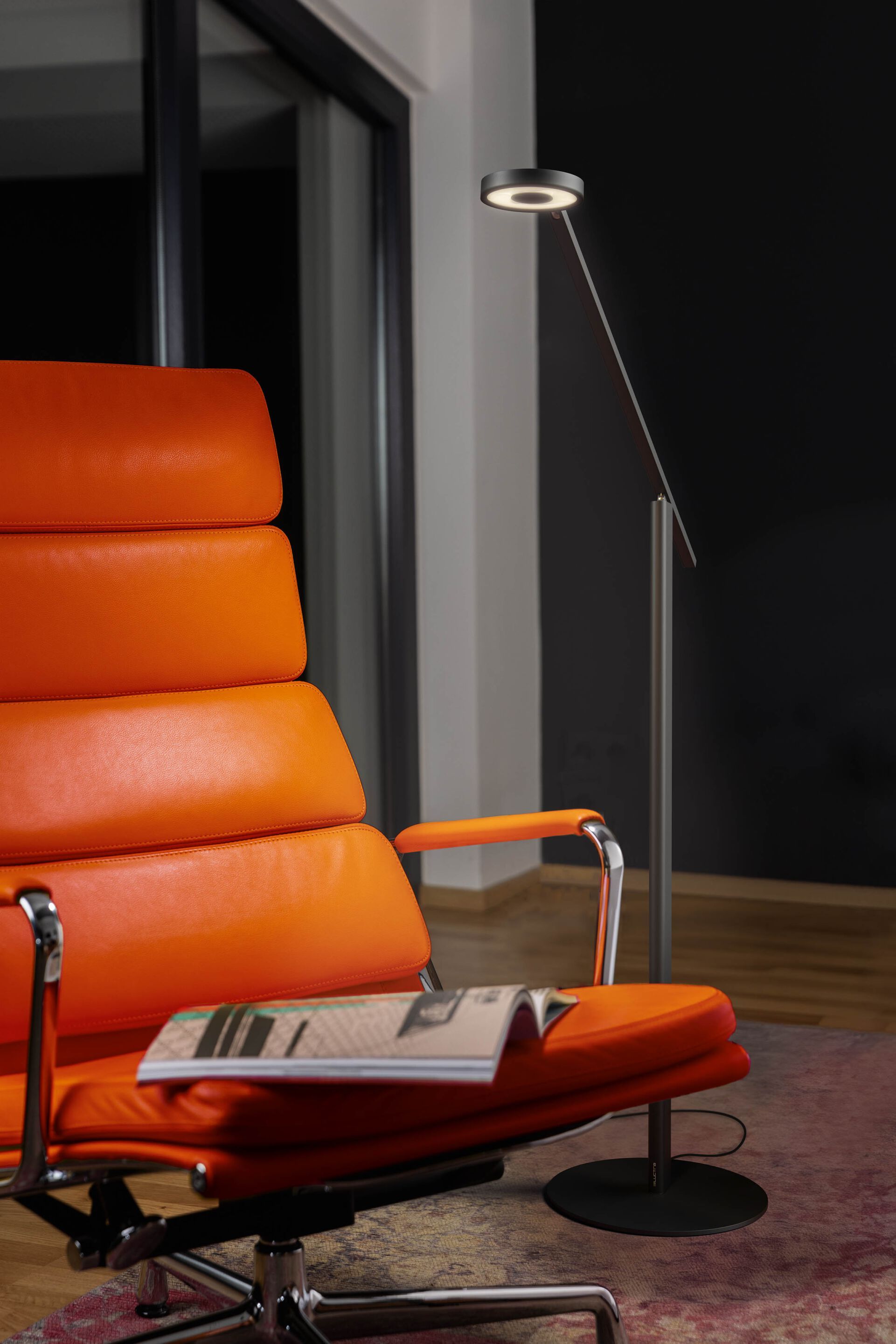 Алюминиевый регулируемый светодиодный торшер LUCTRA® FLOOR LITE ARCH-00062373 - Вид №7