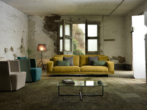 3-местный тканевый диван