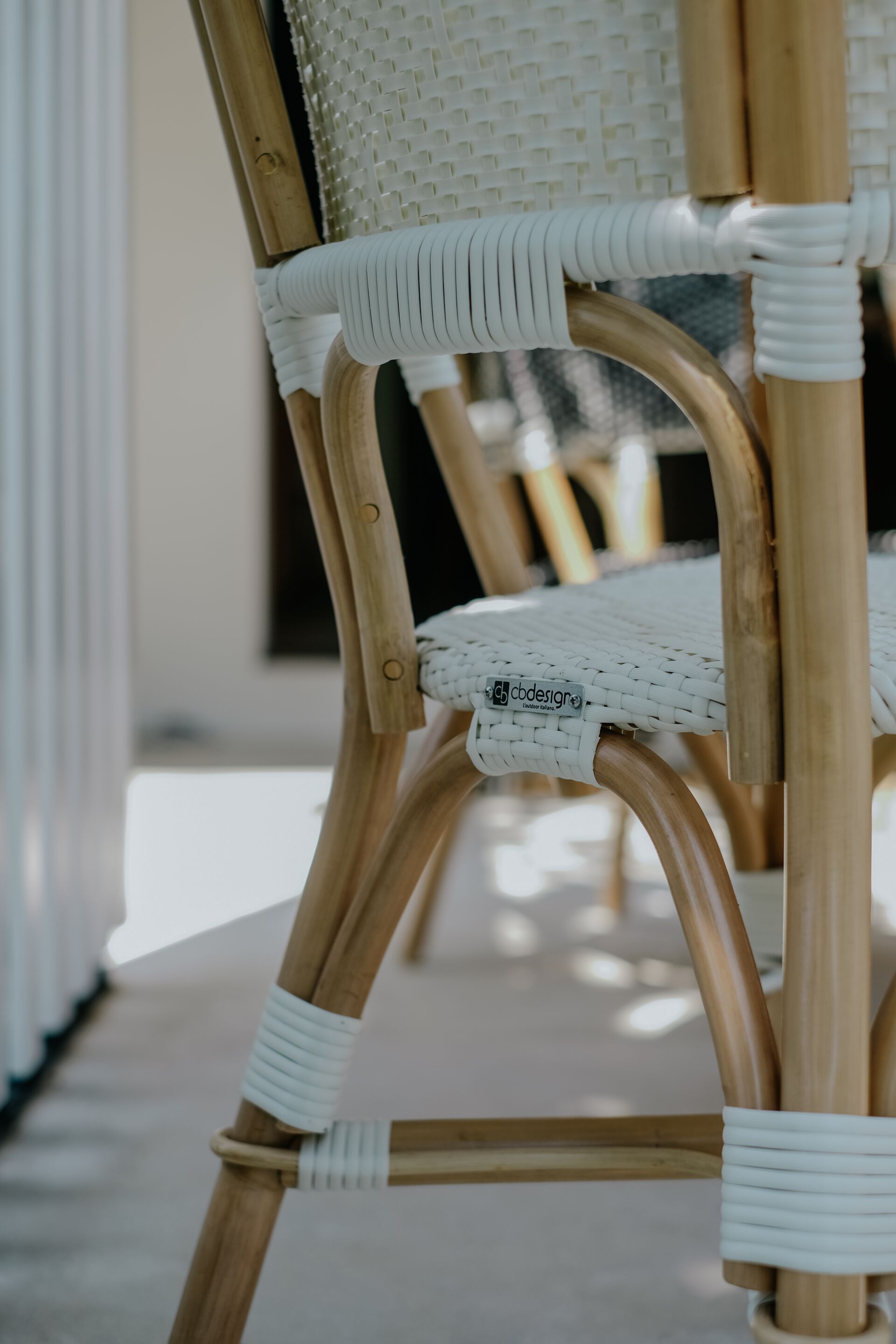 Ротанг сад стул с открытой спинкой cbdesign бистро ARCH-00150703 - Вид №27