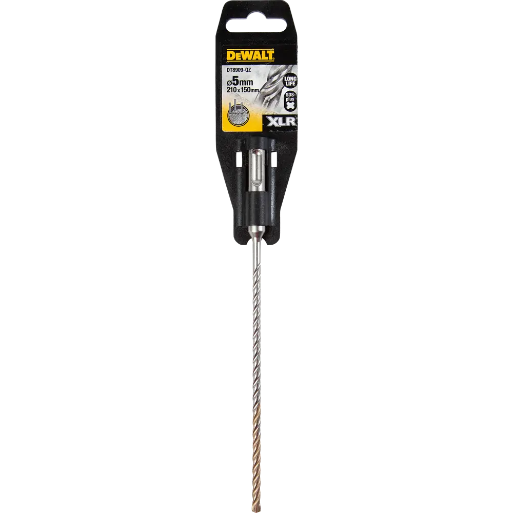 Бур по бетону SDS-Plus 5х150х210 мм DeWalt XLR DT8909 STLM-2015425 - Вид №3