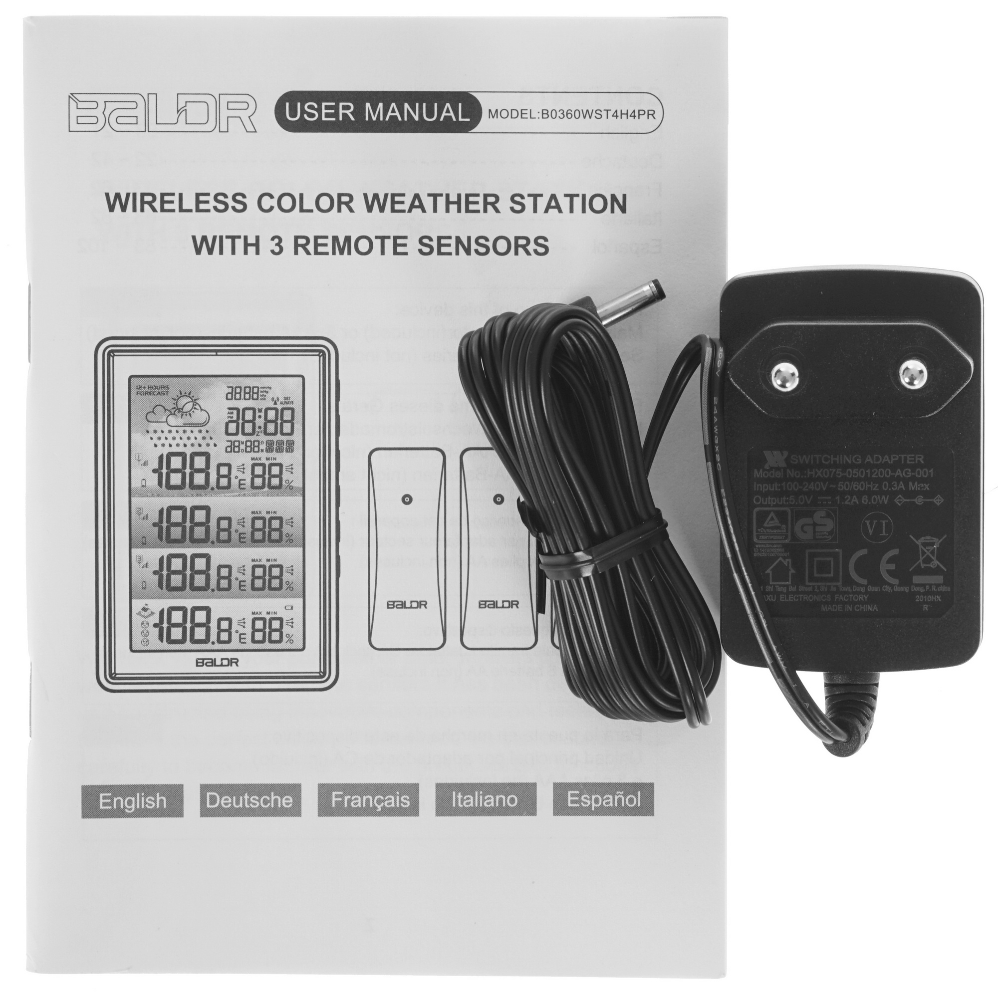 5080201 Метеостанция BALDR B0360WST4H4PR STDN-0007579 - Вид №10