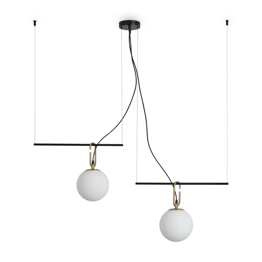 Freya Anda — подвесной светильник в стиле лофт с двумя плафонами 89426757 STLM-1576551 - Вид №1