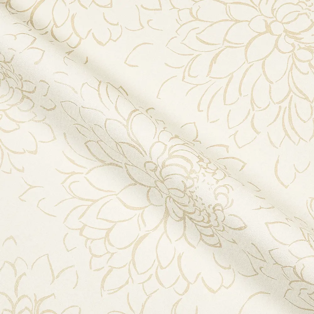 Обои флизелиновые Grandecolife Flower бежевые 1.06 м GDR142127 STLM-2194761 - Вид №2