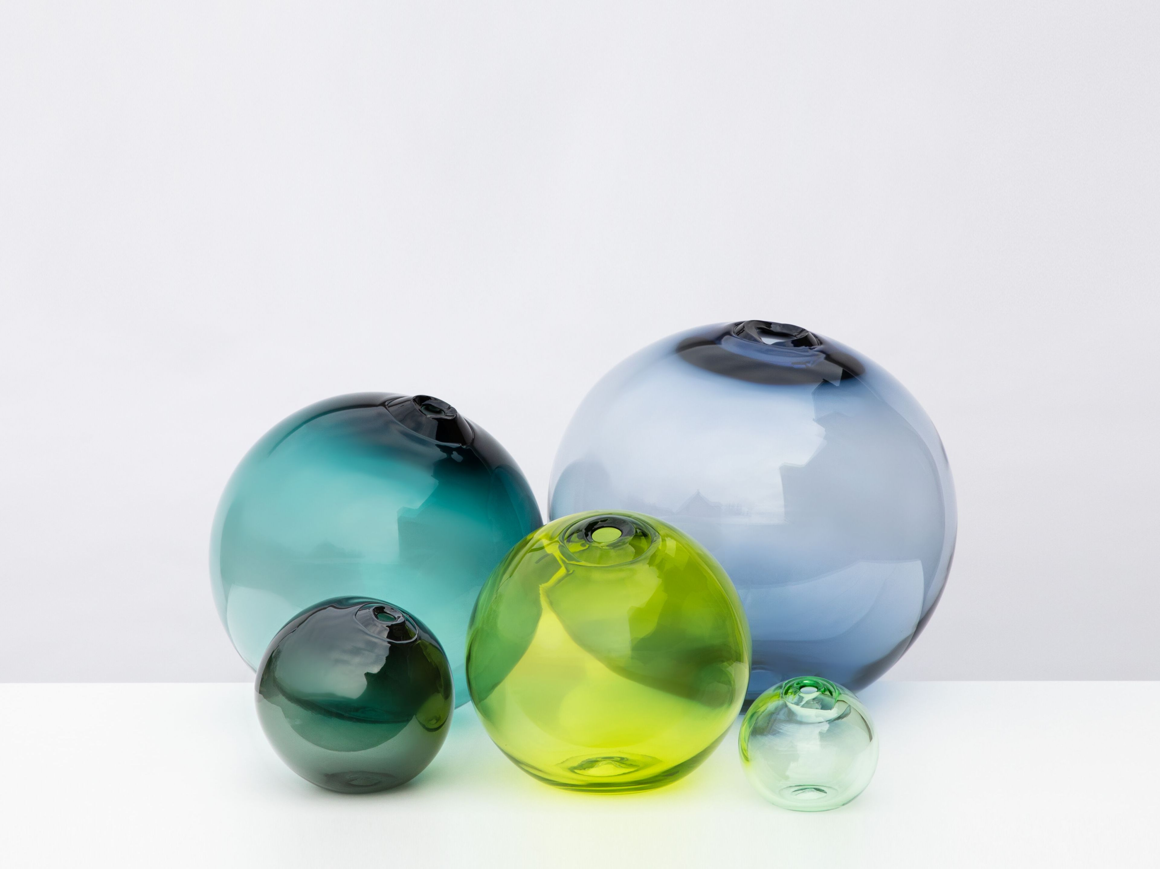 Ваза из дутого стекла SkLO поплавок ARCH-00124280