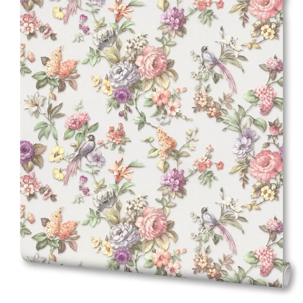 Обои флизелиновые Артекс Вивьен серые 1.06 м 10686-03 STLM-2014027