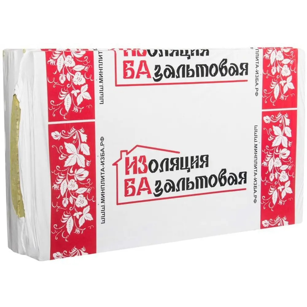 Утеплитель Изба Венти 50 мм 8 шт 600x1000 мм 4.8 м² STLM-2210185